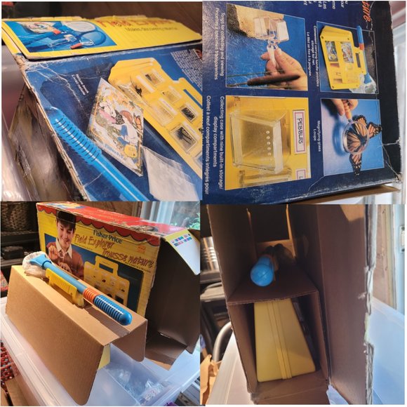 1987/88 Fisher Price Field Explorer Set with Box - Picture 8 of 16